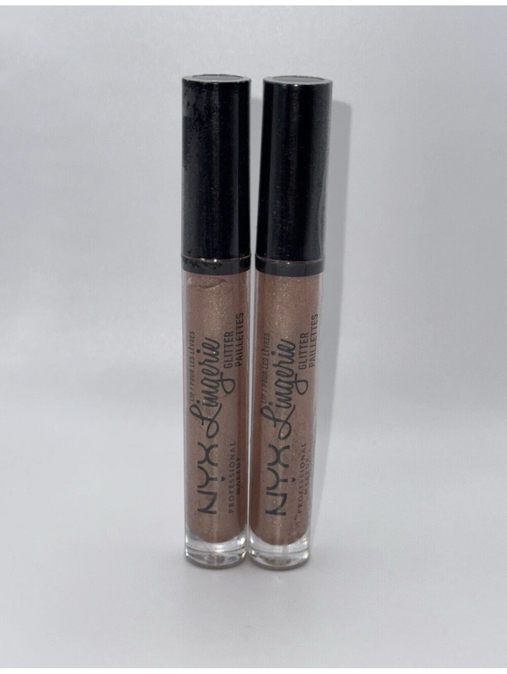 2 NYX Lip Lingerie Glitter LLGLI05 Sable